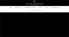 Desktop Screenshot of ginnyhaupert.com