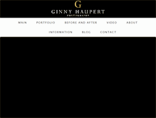 Tablet Screenshot of ginnyhaupert.com